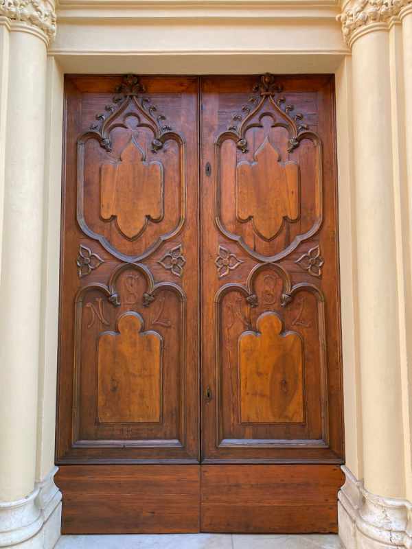 Frontespizio Santuario Lourdes - Palazzolo -BS-